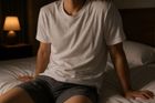 【寸止めくすぐり体験談】罰ゲームでノンケ友達をベッドに縛り付け、脇・腰・足裏・乳首と順番にくすぐっていったら、彼女持ちの親友が情けない声で勃起した夜の全記録